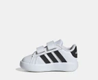 Adidas Toddler Grand Court 2.0 Sneakers - Core White/Core Black