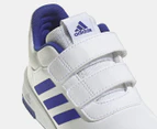 Adidas Kids'/Youth Tensaur Sport 2.0 CF Sneakers - White/Lucid Blue/Core Black
