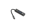 STM Goods USB-C 3XUSB-A + LAN Hub - Grey [STM-931-213Z-01]