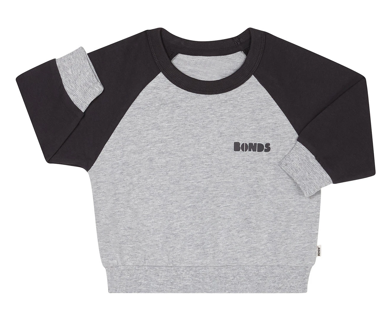 Bonds Baby Soft Threads Pullover - New Grey Marle/La Femme Nikita