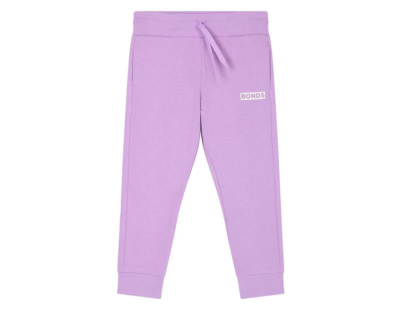 Bonds Toddler/Kids' Tech Sweats Trackies / Tracksuit Pants - Purple Pansy