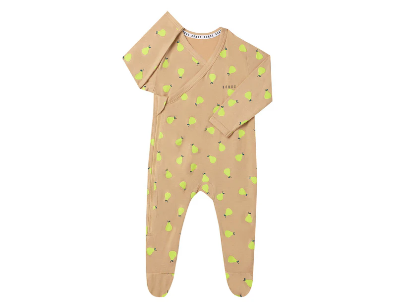 Bonds Baby Newbies Zippy Suit - Sweet Pear