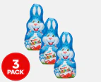 3 x Kinder Surprise Bunny Blue 75g