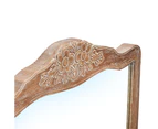 Bali Dresser Mirror Vanity Dressing Table Solid Oak Wood Frame Oak