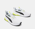 Puma Men's Anzarun 2.0 Formstrip Running Shoes - Silver Mist/Black/White/Lime Power