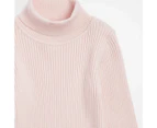 Target Rib Knit Skivvy - Pink
