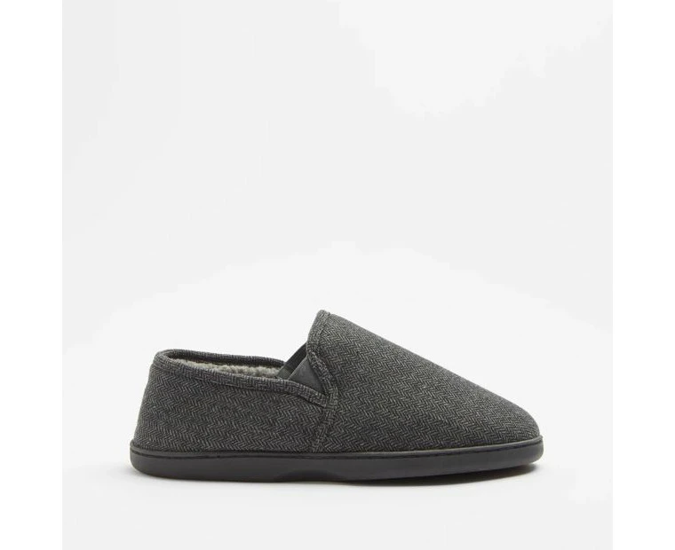 Target Mens Slippers - Dax - Grey