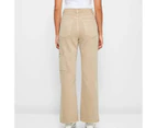 Mid Rise Carpenter Jeans - Lily Loves - Browm