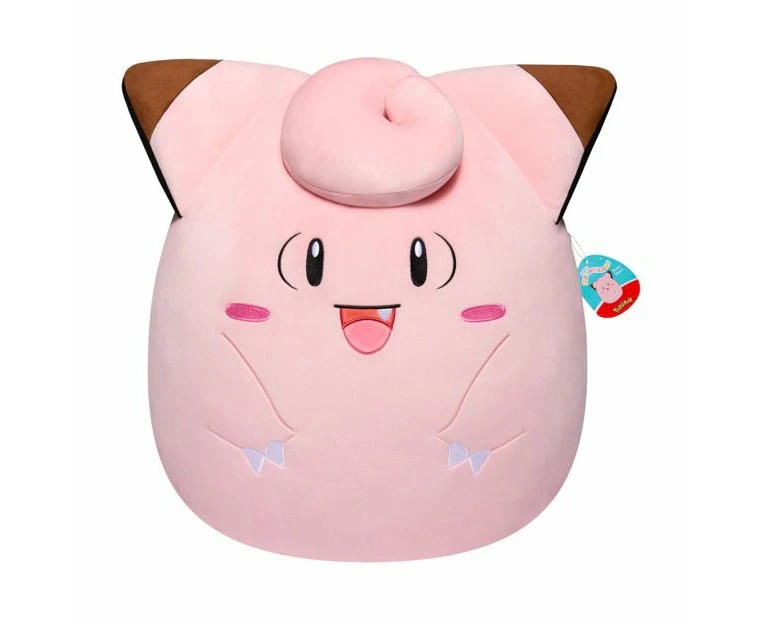 Squishmallows Pokemon 14 inch Clefairy Plush