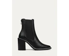 Jo Mercer Women's Luxe High Ankle Boots - Black