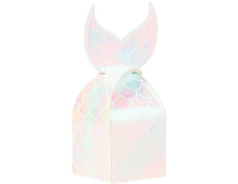 Mermaid Shine Party Supplies Iridescent Favour Boxes