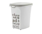 Moderna 'Pet Wisdom' Container, Pet Food Storage Bin on Wheels, 2 Sizes