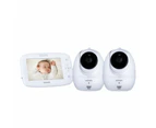 Oricom Secure SC745 Digital Video Baby Monitor with Motorised Pan Tilt Camera Twin Pack (SC745-2)