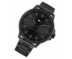 Tommy Hilfiger Black Steel Men's Watch - 1792026