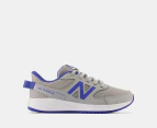 New Balance Boys' 570v3 Running Shoes - Grey/Blue