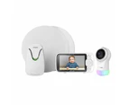 Oricom Babysense7 + OBH930 Connected Baby Video Monitor Bundle Pack (BS7OBH930)