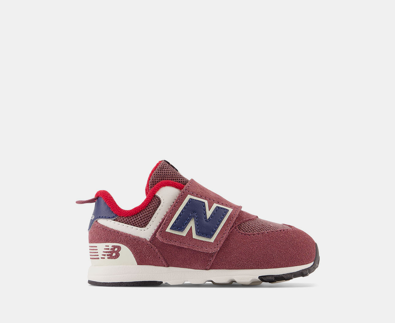 New Balance Toddler Girls 574 Sneakers Washed Burgundy Navy Catch