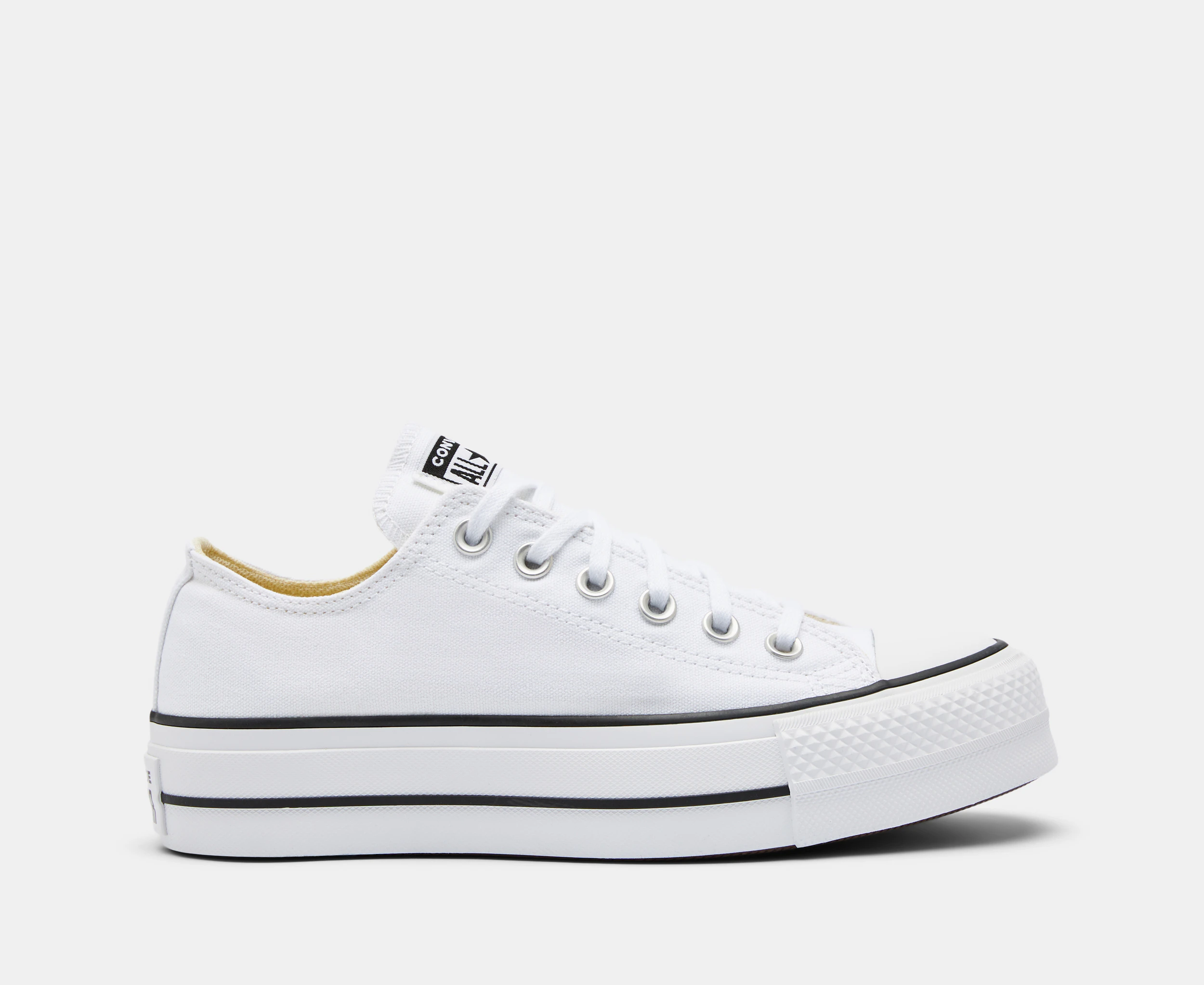 Converse Women's Chuck Taylor All Star Lift Low Top Platform Sneakers - White