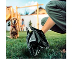 1200 x SCENTED POOP BAG w/ TIE HANDLES 100 Pack Waste Disposal Dog Clean Up Bags