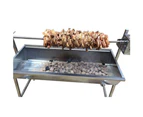 Stainless Steel Spit Rotisserie Motor- 30kg Load 2 year warranty Flaming Coals