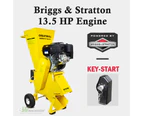 Greatbull Key Start 13.5HP Wood Chipper/Mulcher -Briggs & Stratton Engine(GBD601CK)