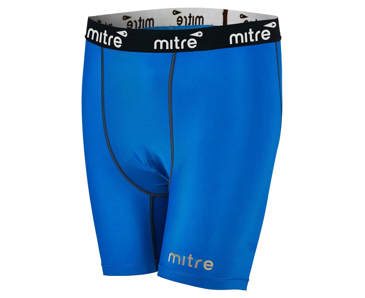 Mitre Neutron Compression Shorts Activewear/Gym Tights Royal - Royal