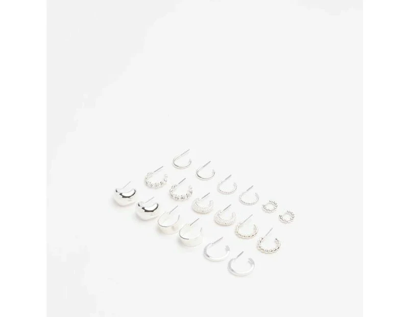 Target 9 Pack Hoop Earrings