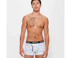 Maxx Flyfront Trunks - Donuts - Blue