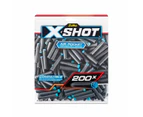 X-Shot Excel Darts Refill Pack (200 Darts) by ZURU - Grey