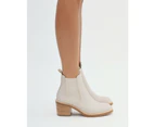 Jo Mercer Women's Ayla Mid Ankle Boots - Bone