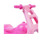 Avoca ATV Push Kick Trike w/ Trailer Junior/Toddler/Kids 1-3y Ride-On Toy Pink