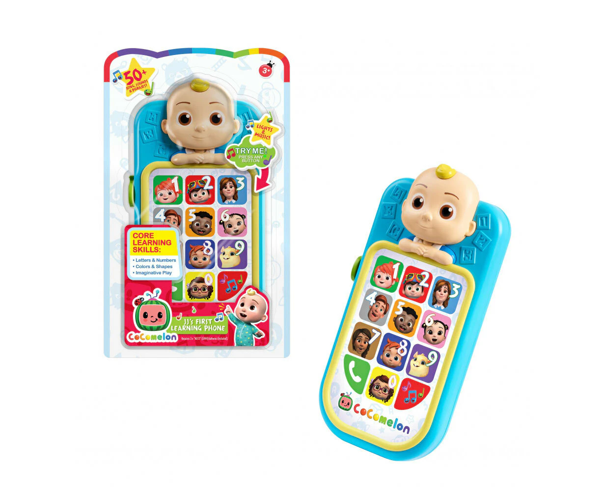 Cocomelon My First Phone Kids 18m+  Educational Interactive Numbers Sound Toy