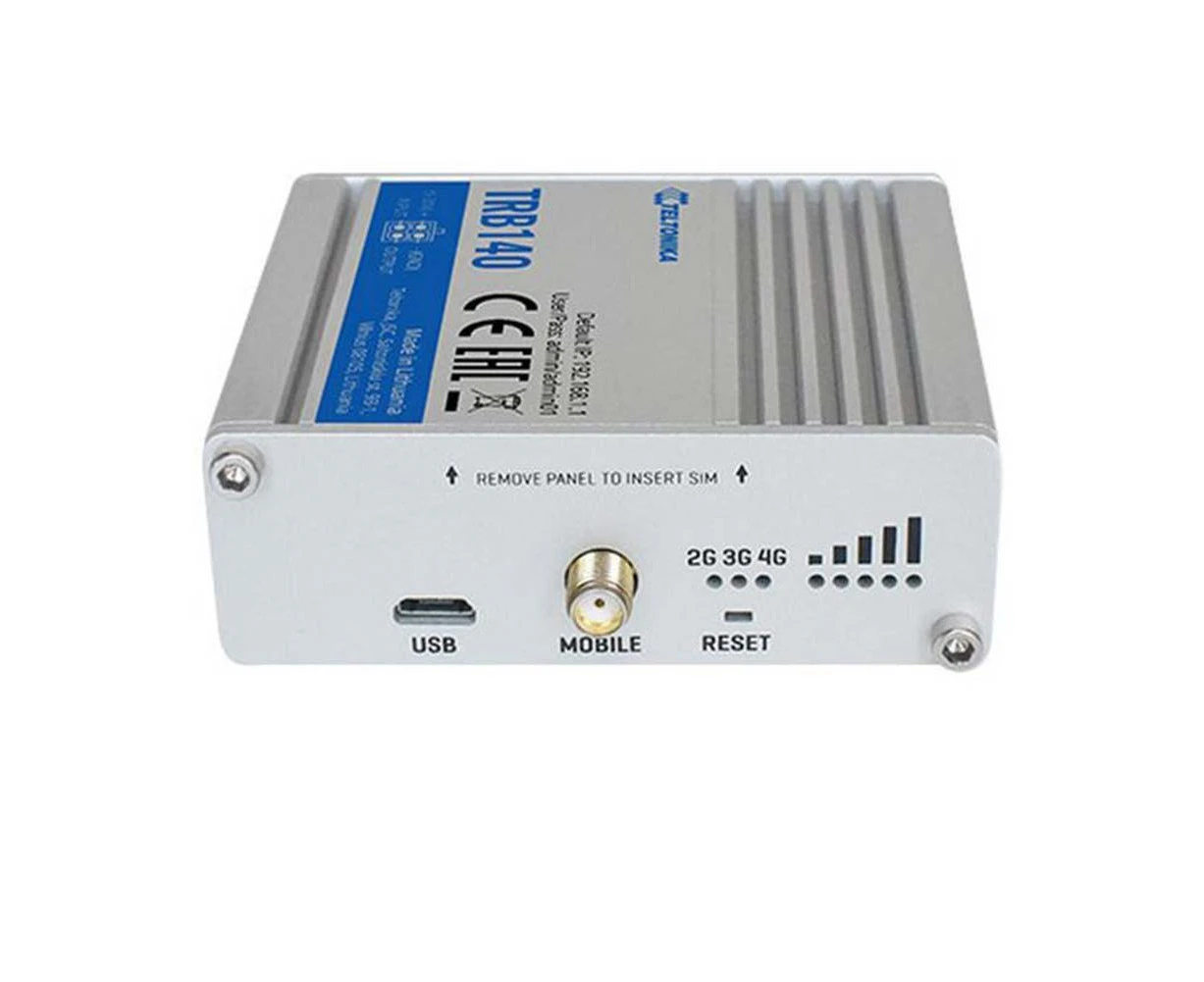 Teltonika TRB140 LTE Industrial IoT Gateway CAT4 - Single Mini-SIM - 1x Ethernet Port & Micro USB Port [TRB140]