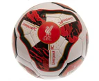 Liverpool FC Tracer PVC Football (Red/White/Black) - BS3866