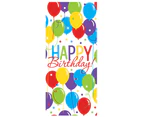 Happy Birthday Balloon Bash Paper Party Loot Treat Bags 12 Pack