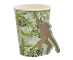 Lets Go Wild Jungle Pop Out Monkey Paper Cups 8 Pack