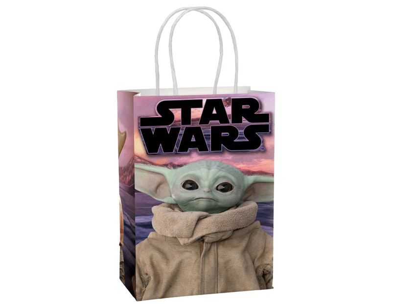 The Mandalorian Star Wars Kraft Loot Favour Bags 8 Pack