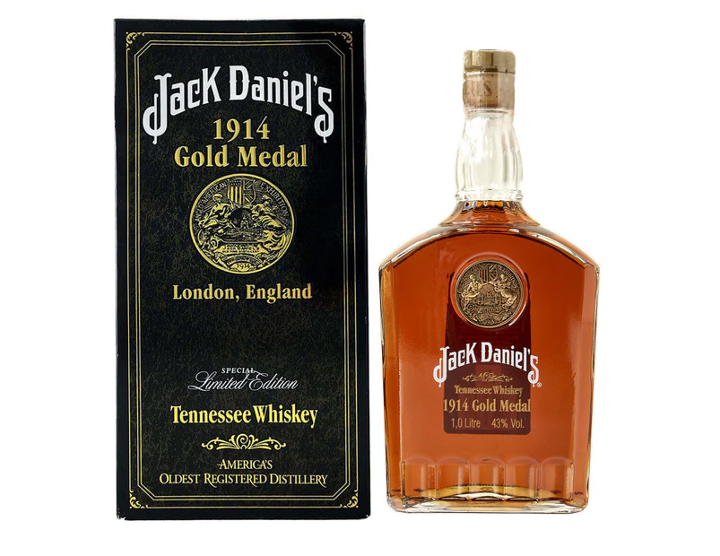 Jack Daniel's 1914 Gold Medal Series Tennessee Whiskey 1000ml