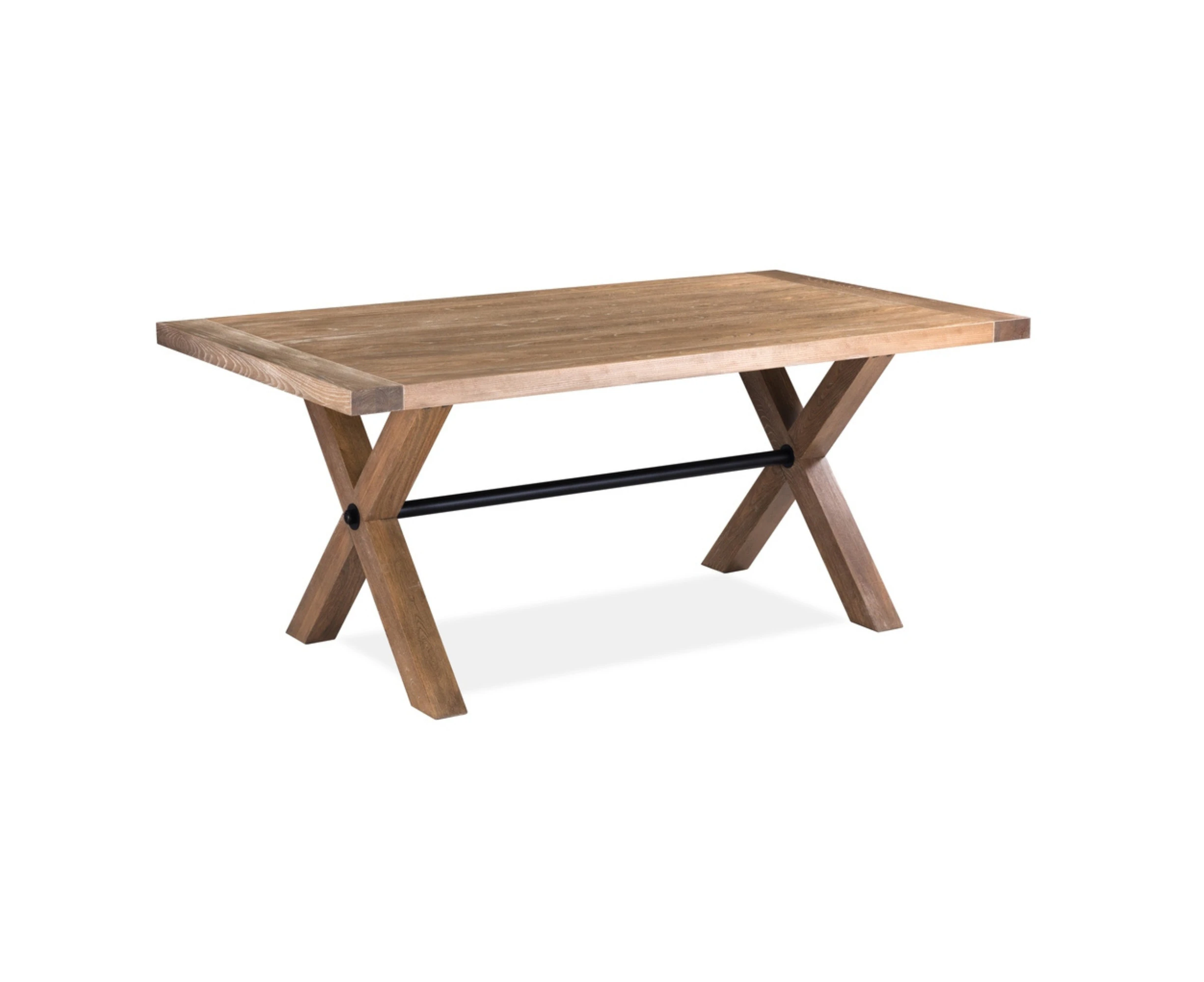 Woodland 190cm Dining Table Timber Wood Natural