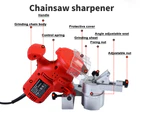 Grinding Wheel Chainsaw Sharpener Grinder Disc 3/8 & 404 Chain 100MMx10MM - Red