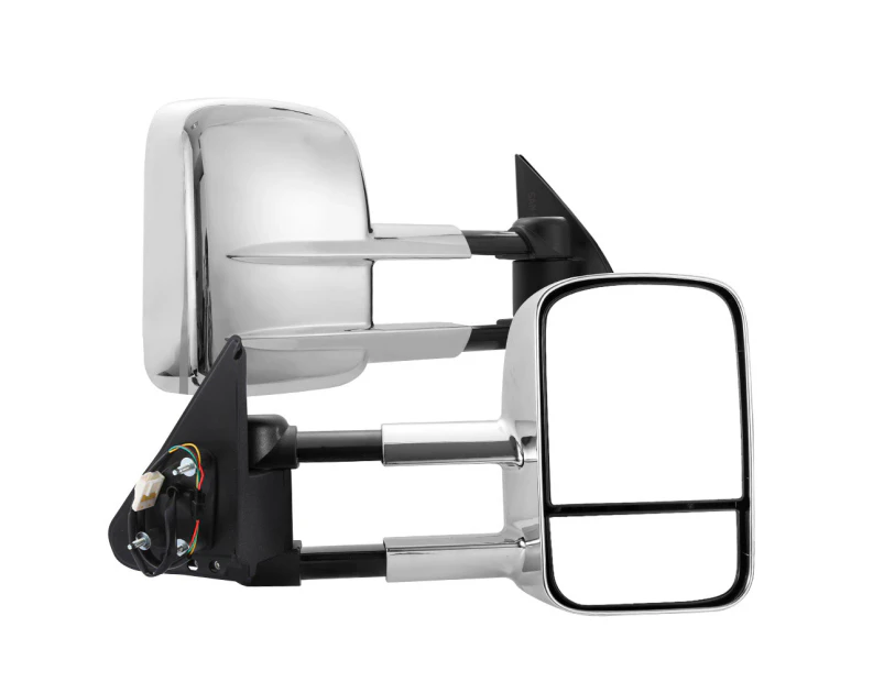 SAN HIMA Pair Towing Mirrors for Nissan Patrol GU Y61 Cab Chassis 1997-2016