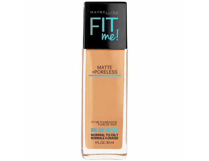 Maybelline Fit Me Matte & Poreless Mattifying Liquid Foundation - Warm Honey 322