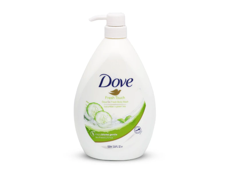 Dove Fresh Touch Body Wash with Cucumber and Green Tea 1L