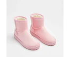 Target Girls Senior Core Slipper Boot - Pink