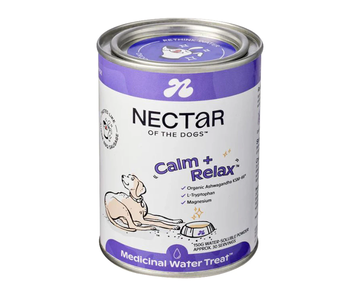 Nectar Of The Dogs Calm + Relax (Medicinal Water Treat) Soluble Powder 150g