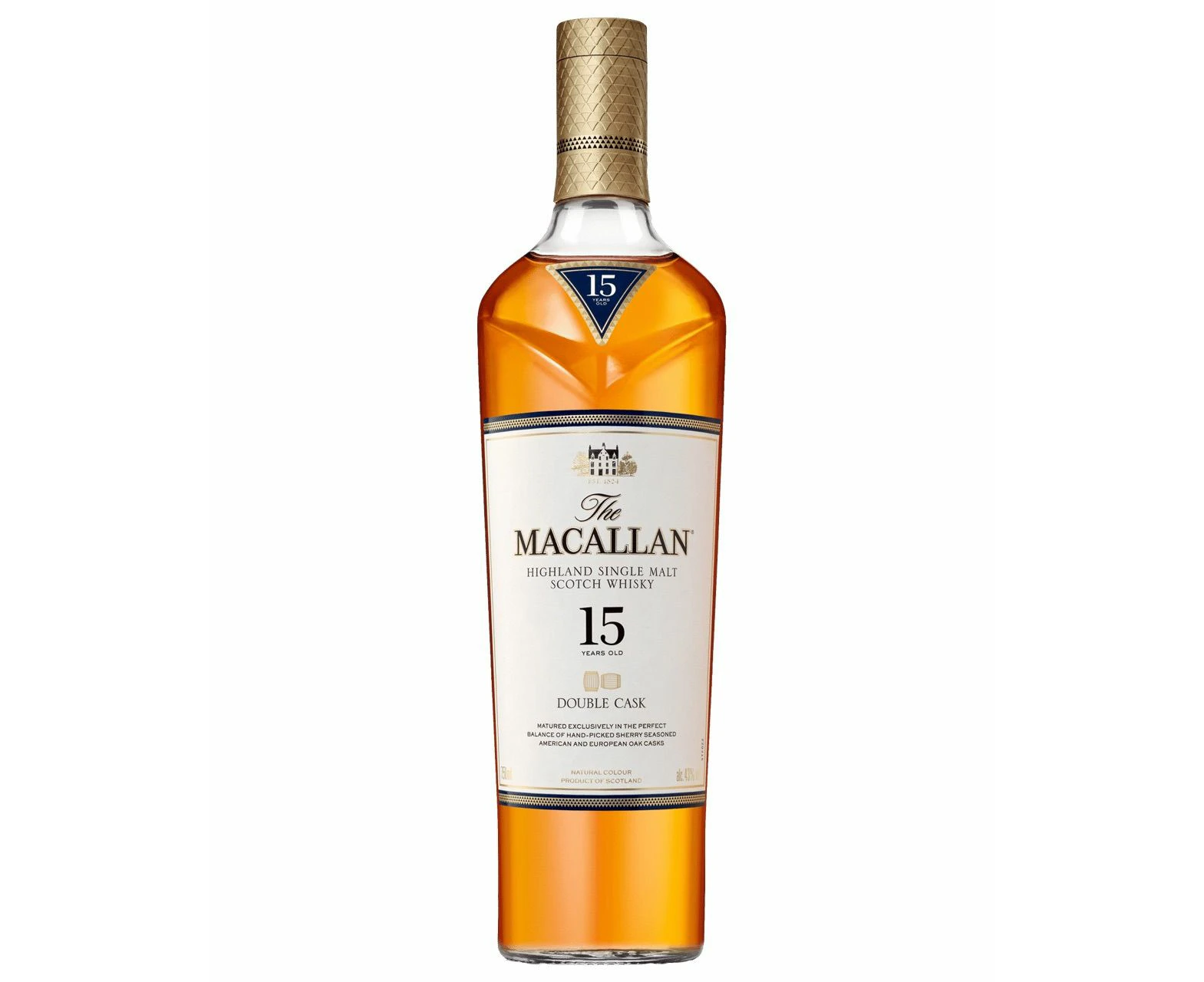 Macallan Double Cask 15 Year Old Single Malt Scotch Whisky 700ml