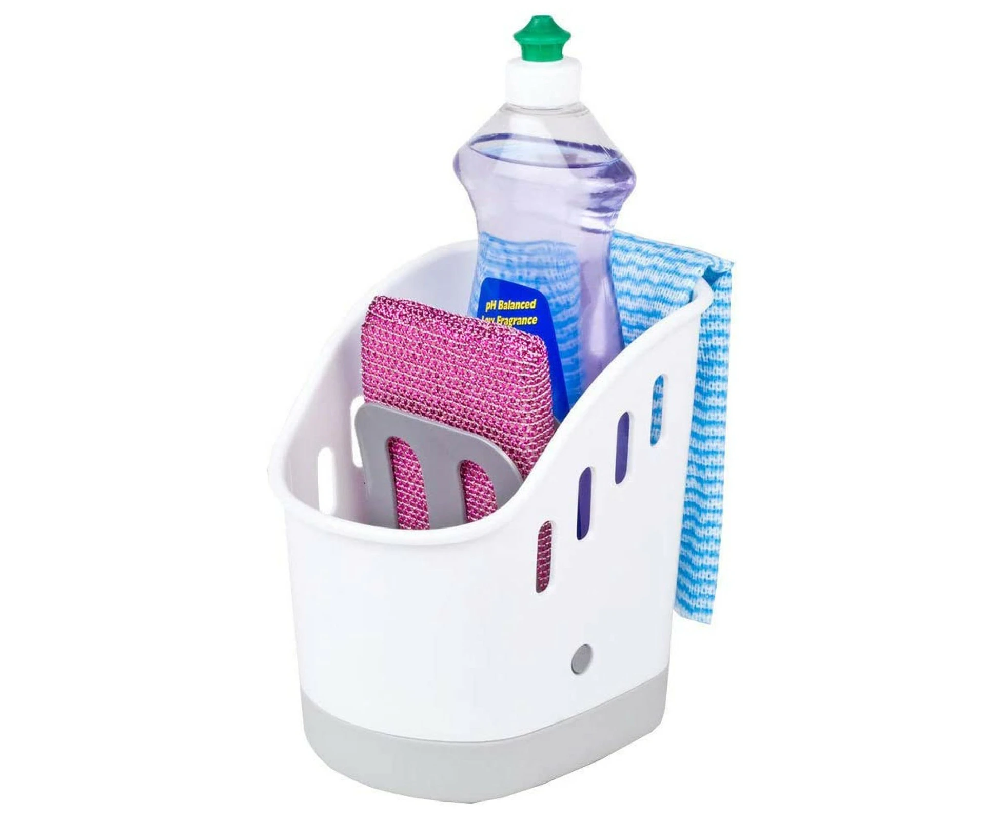 D.Line Sink Tidy 18x13.5x17.5cm - White