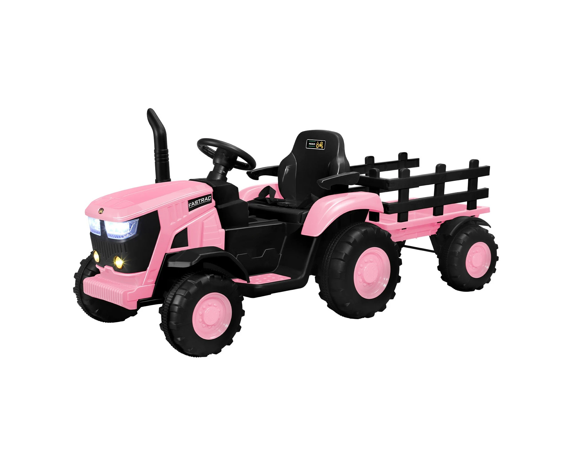 Mazam Kids Ride On Tractor Toy Battery Electric Operated Car Remote Toddler XL Pink