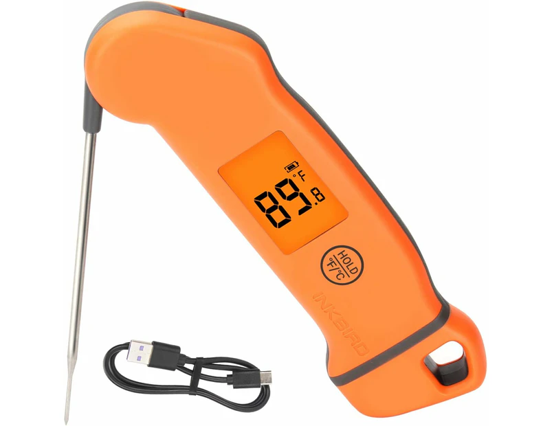 INKBIRD IHT-1S Meat Thermometer  Instant-read fast read Digital BBQ Thermometer 2-3s Readout Waterproof IP67  fast-read Magnet Cooking Grill Candy