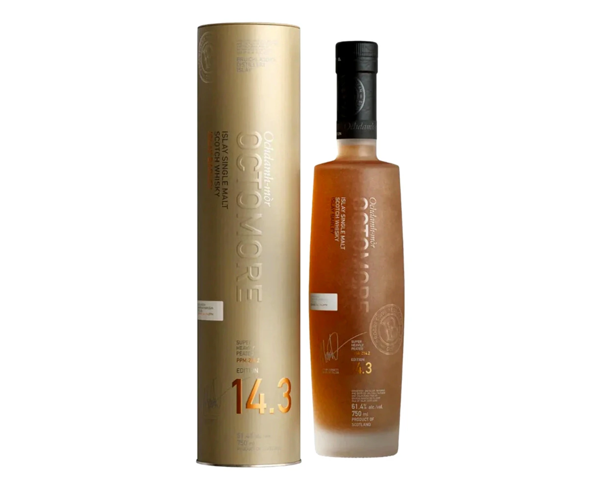 Bruichladdich Octomore 14.3 Cask Strength Single Malt Scotch Whisky 700mL